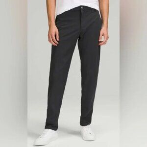 Lululemon ABC Classic Fit Trouser 32" Warpstreme Obsidian Size 33 x 32 NWT Gray